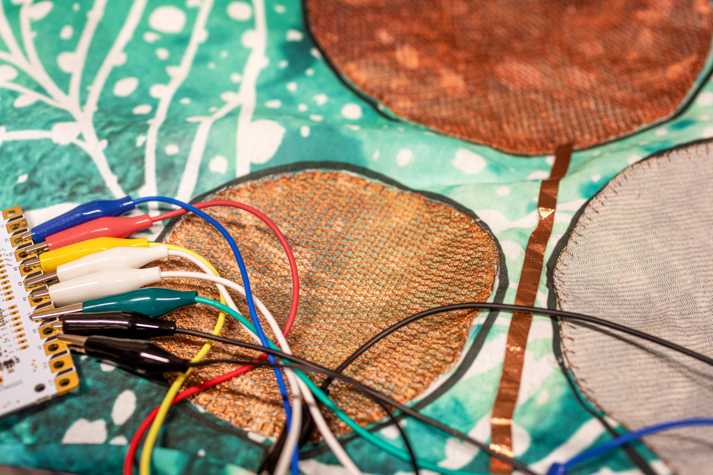 Electrical components and textiles.